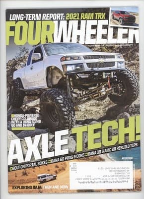 Four Wheeler January 2023 Ram TRX Chevy Colorado Magazine - Image 1