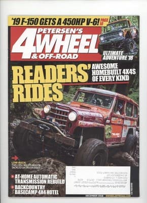 Petersen's 4-Wheel & Off-Road December 2018 Readers' Rides Magazine - Image 1