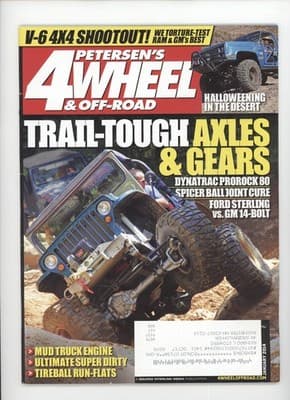 Petersen's 4-Wheel & Off-Road January 2014 V-6 4x4 Shootout Magazine - Image 1