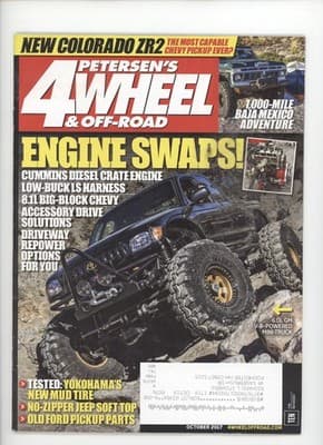 Petersen's 4-Wheel & Off-Road October 2017 Engine Swaps Magazine - Image 1