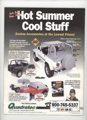 JP Magazine August/September 1997 Jeep Tech Blowout Magazine - Thumbnail 2