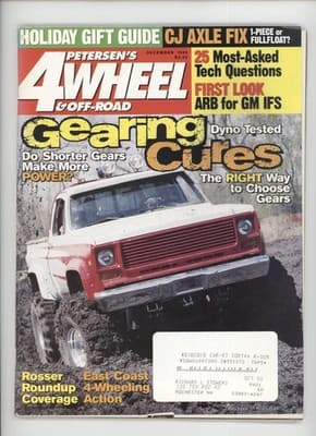 Petersen's 4-Wheel & Off-Road December 1999 Gearing Cures Magazine - Image 1