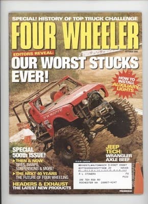 Four Wheeler October 2005 Top Truck Challenge Jeep Tech Magazine - Image 1
