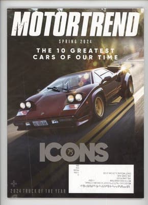 MotorTrend Spring 2024 Greatest Cars Icons Magazine - Image 1