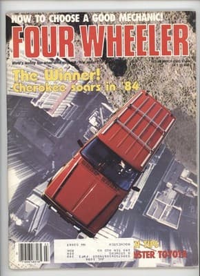 Four Wheeler March 1984 Jeep Cherokee 4WD Magazine - Image 1