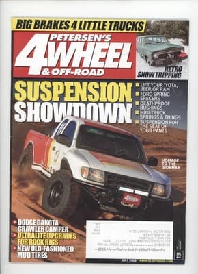 Petersen's 4-Wheel & Off-Road July 2016 Suspension Showdown Magazine - Image 1