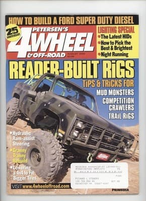 Petersen's 4Wheel & Off-Road August 2002 Ford Super Diesel Magazine - Image 1