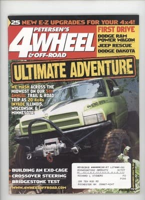 Petersen's 4Wheel & Off-Road Nov 2004 Ultimate Adventure Magazine - Image 1