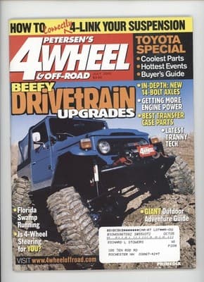 Petersen's 4-Wheel & Off-Road July 2003 Toyota Special Magazine - Image 1