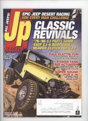 Jp Magazine August 2017 Classic Revivals Jeep Magazine - Image 1