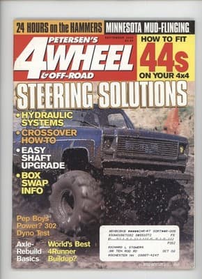 4-Wheel & Off-Road September 2000 Minnesota Mud-Flinging Magazine - Image 1
