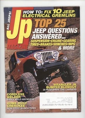 Jp Magazine April 2010 Jeep Electrical Gremlins Magazine - Image 1