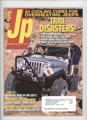 JP Magazine July 2006 Overheating Cooling Cures Jeep Magazine - Image 1