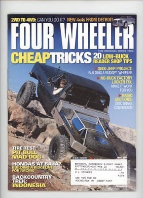 Four Wheeler May 2006 4x4 Jeep Project Off-Road Magazine - Image 1