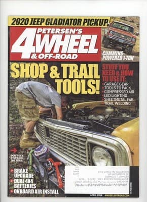 Petersen's 4Wheel & Off-Road April 2019 Jeep Gladiator Magazine - Image 1