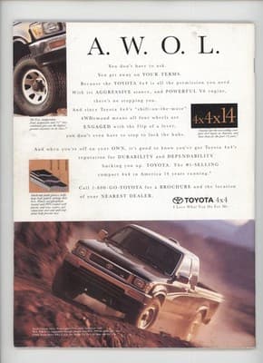 Four Wheeler February 1995 Land Rover Discovery 4x4 Magazine - Thumbnail 2