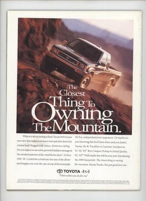 Four Wheeler January 1994 Tech Spectacular Truck Magazine - Thumbnail 2