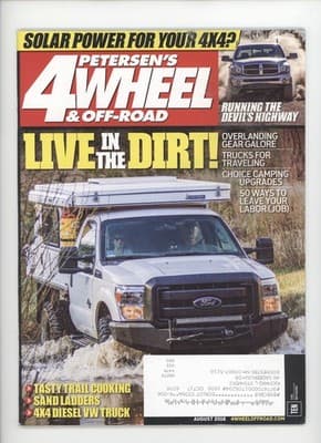 Petersen's 4-Wheel & Off-Road August 2016 Live In The Dirt Magazine - Image 1