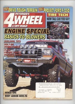 Petersen's 4-Wheel May 1993 Ford F-250 Off-Road Magazine - Image 1