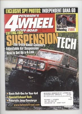 Petersen's 4-Wheel & Off-Road June 2003 Suspension Tech Magazine - Image 1