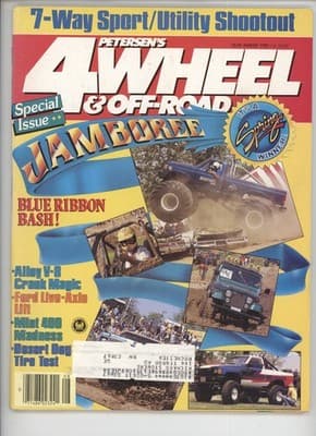 Petersen's 4 Wheel & Off-Road August 1987 Sport Utility Shootout Magazine - Image 1