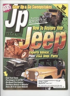 JP Magazine June/July 1998 Jeep Restoration 4-Wheeling Magazine - Image 1