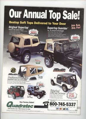 JP Magazine June/July 1998 Jeep Restoration 4-Wheeling Magazine - Thumbnail 2