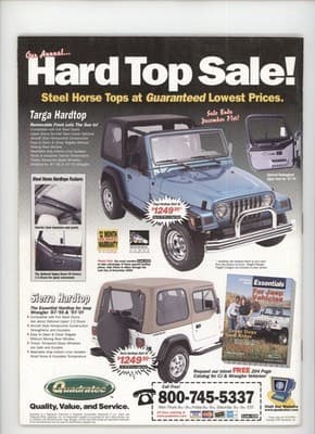 Jp Magazine November 2000 Jeep Parts Adventure Fix Magazine - Thumbnail 2