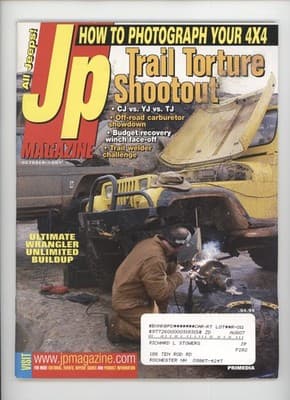 Jp Magazine October 2004 Ultimate Wrangler Buildup Magazine - Image 1