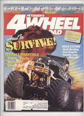 4-Wheel & Off-Road February 1987 4x4 of the Year Magazine - Image 1