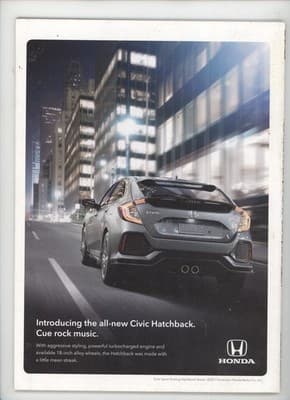 Motor Trend March 2017 Kia Stings BMW Toyota Camry Magazine - Thumbnail 2