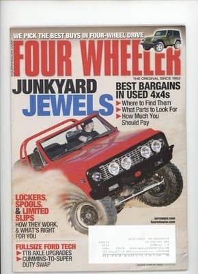 Four Wheeler September 2009 Best Bargains Used 4x4s Magazine - Image 1