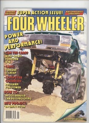 Four Wheeler January 1988 Jamboree Nationals Off-Road Magazine - Image 1