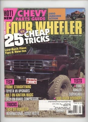 Four Wheeler November 1994 Parts Installation Chevy Tahoe Magazine - Thumbnail 5