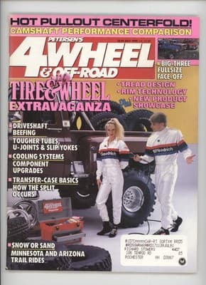 Petersen's 4-Wheel & Off-Road May 1990 Camshaft Tires Wheels Magazine - Image 1