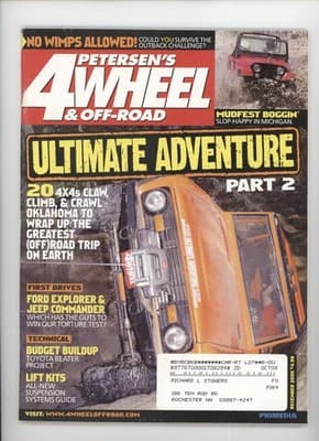 Petersen's 4-Wheel & Off-Road December 2005 Outback Challenge Magazine - Image 1
