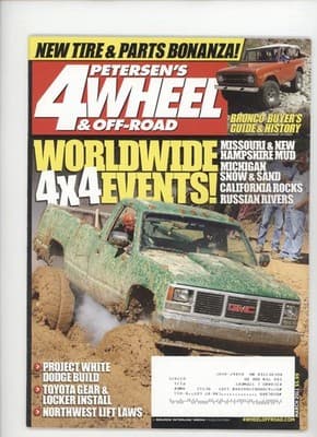 Petersen's 4 Wheel & Off-Road March 2011 Bronco Buyer's Guide Magazine - Image 1