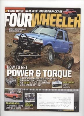 Four Wheeler October 2015 Ram Rebel Off-Road Ranger V-8 Magazine - Image 1