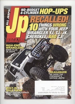 Jp May 2010 Wrangler Rubicon Jeep 4x4 Off-Road Magazine - Image 1