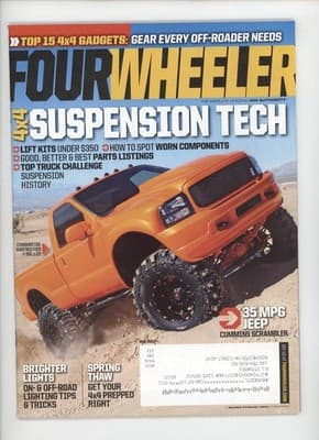 Four Wheeler May 2012 4x4 Suspension Tech Magazine - Image 1
