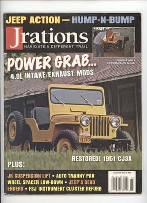 Jeep Action Hump-N-Bump 2007 CJ3A Restored 4.0L Mods Magazine - Image 1