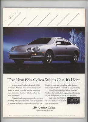 Road & Track May 1994 Lamborghini Diablo Countach Miura Magazine - Thumbnail 2