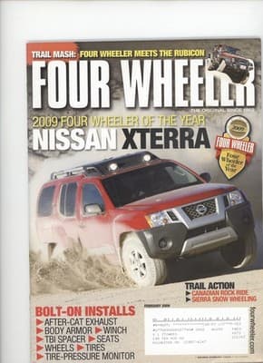 Four Wheeler February 2009 Nissan Xterra of the Year Magazine - Image 1