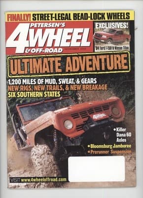 4Wheel & Off-Road November 2003 Street-Legal Bead-Lock Wheels Magazine - Image 1