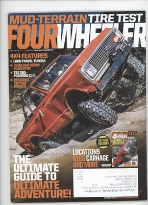 Four Wheeler October 2022 Mud-Terrain Tire Test 4x4 Magazine - Image 1