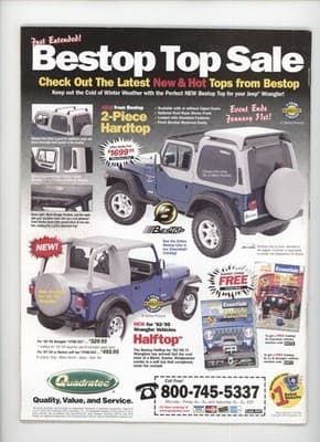 Jp Magazine January 2004 All Jeeps! 4x4 Off-Road Magazine - Thumbnail 2