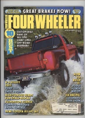 Four Wheeler December 1988 Great Brakes GM to Jeep Magazine - Image 1
