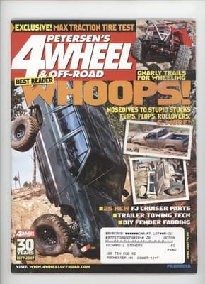 Petersen's 4-Wheel & Off-Road April 2007 Max Traction Tire Magazine - Image 1
