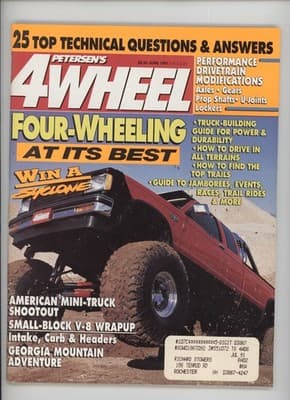 Petersen's 4-Wheel June 1991 Mini-Truck Shootout Magazine - Image 1