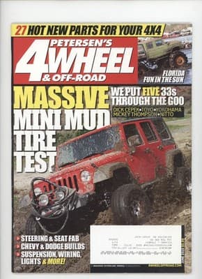 Petersen's 4Wheel & Off-Road June 2010 Jeep Mud Tire Magazine - Image 1